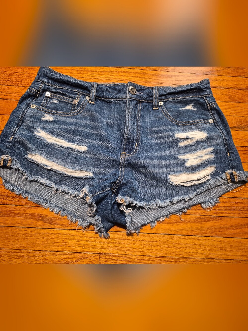 American Eagle Tom Girl Shortie Size 8